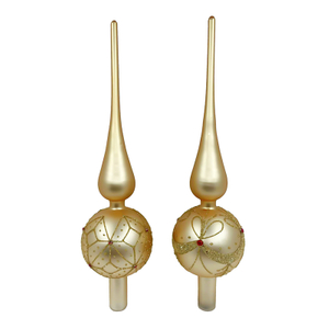 Glass tree top Christmas decoration KMT91021