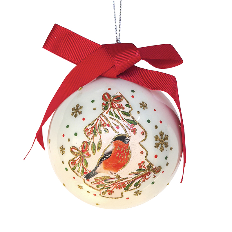 Christmas glass ball, Painted ball, Christmas decoration KMB81057