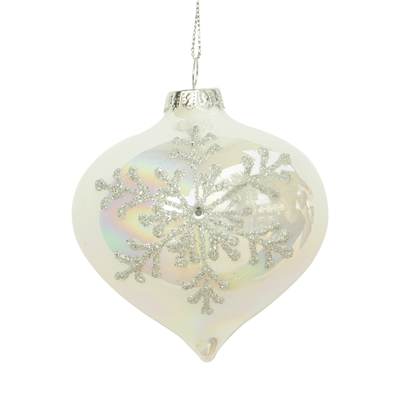 Christmas glass ball, Painted ball, Christmas decoration KMB81017