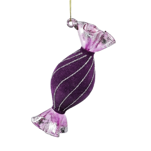 Glass candy-shaped ornament, Christmas glass toys, Christmas decoration KMT81093