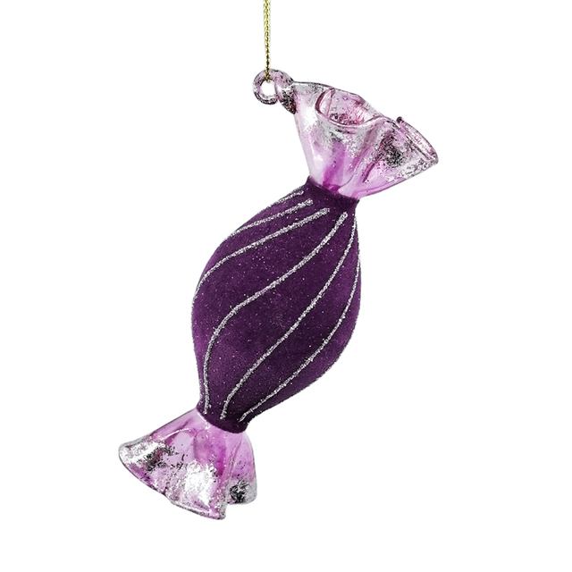 Glass candy-shaped ornament, Christmas glass toys, Christmas decoration KMT81093