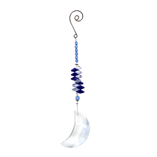 Blue Crystal hanging,Crystal decoration,christmas decoriation KMC83021