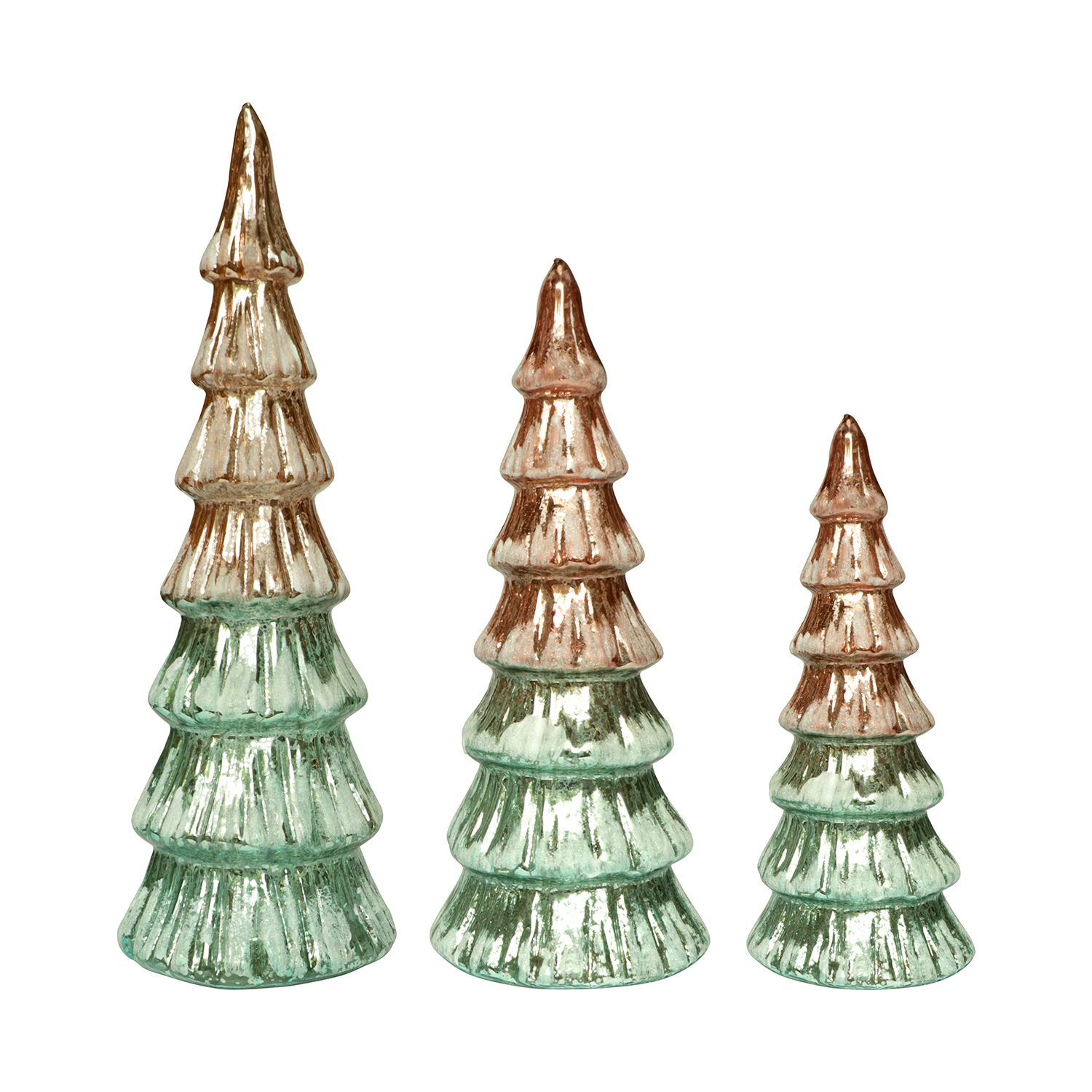 Glass Christmas tree with led lights, glass decoration with LED lights, Christmas decoration KML81012