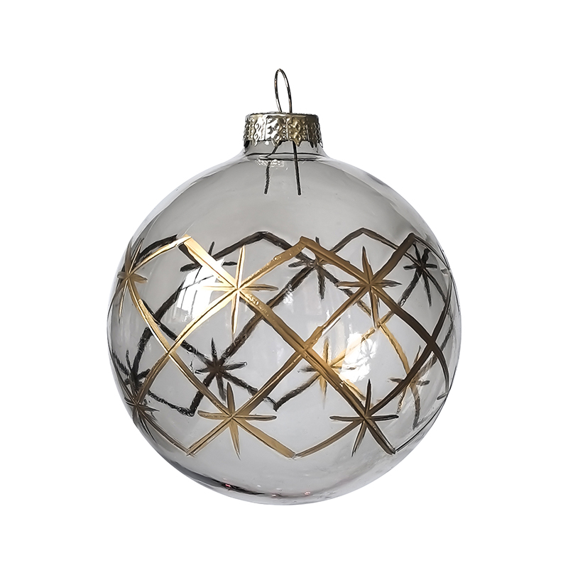 Christmas glass ball, Painted ball, Christmas decoration KMB81024