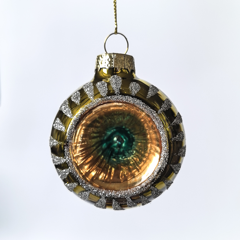 Christmas glass ball, Painted ball, Christmas decoration KMB81020