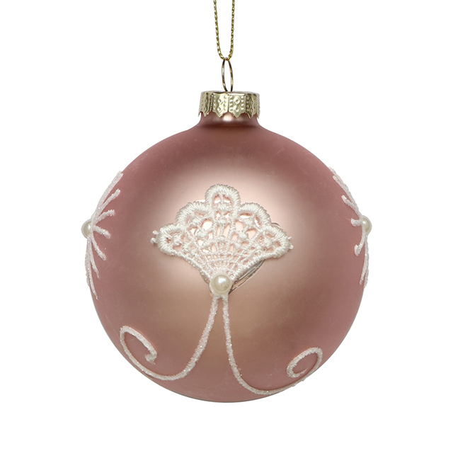Christmas glass ball, Painted ball, Christmas decoration KMB81059