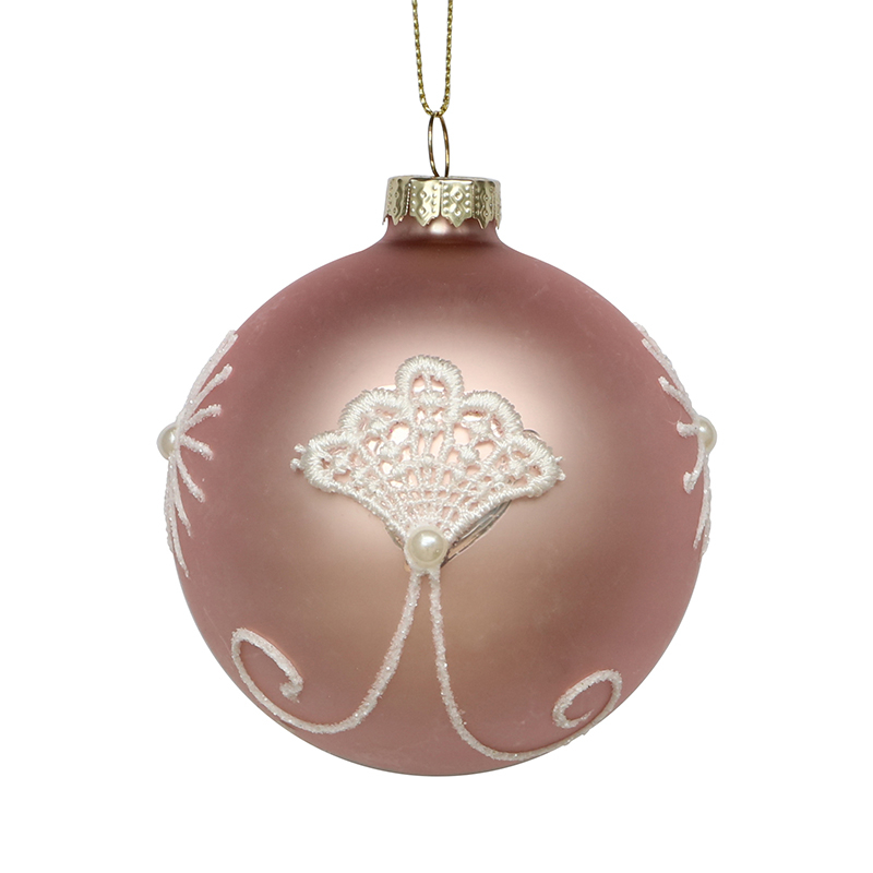 Christmas glass ball, Painted ball, Christmas decoration KMB81059