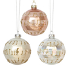 Christmas glass ball, Painted ball, Christmas decoration KMB81056