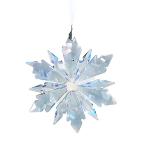 Crystal snowflakes,Crystal decoration,christmas decoriation KMC84008