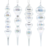 Christmas Special-shaped glass hanging decoration，Christmas decoration KMS60021