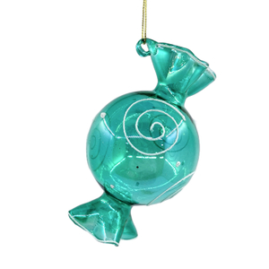 Glass candy-shaped ornament, Christmas glass toys, Christmas decoration KMT81092