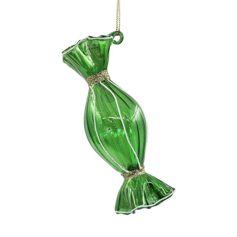 Glass candy-shaped ornament, Christmas glass toys, Christmas decoration KMT81098