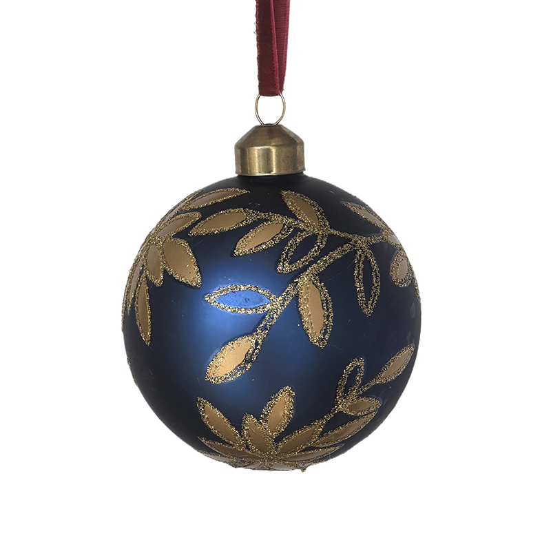 Christmas glass ball, Painted ball, Christmas decoration KMB81009