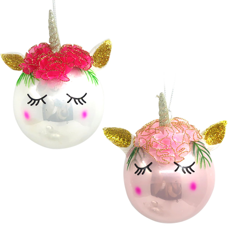 Christmas glass ball, Painted ball, Christmas decoration KMB81013