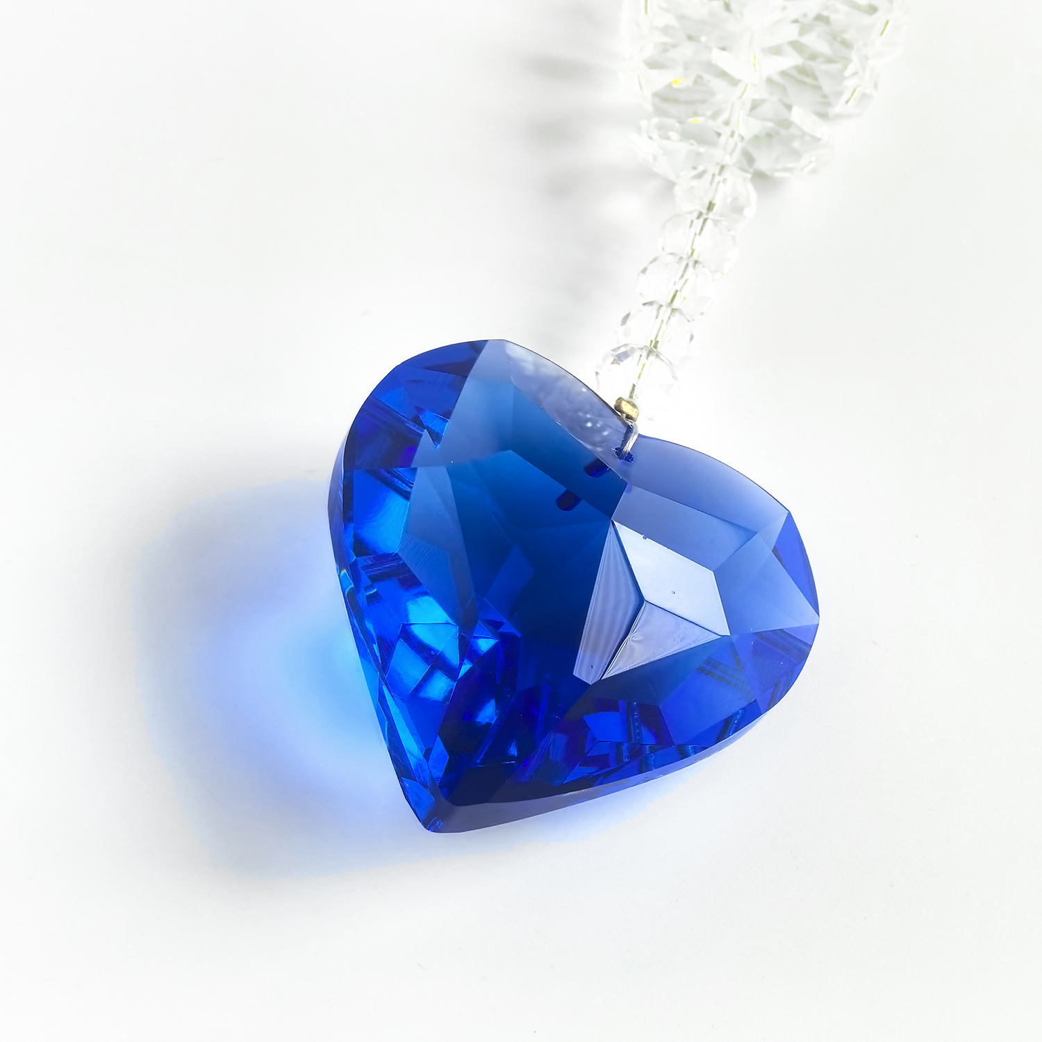 Crystal heart-shape hanging,Crystal decoration,christmas decoriation KMC83001 