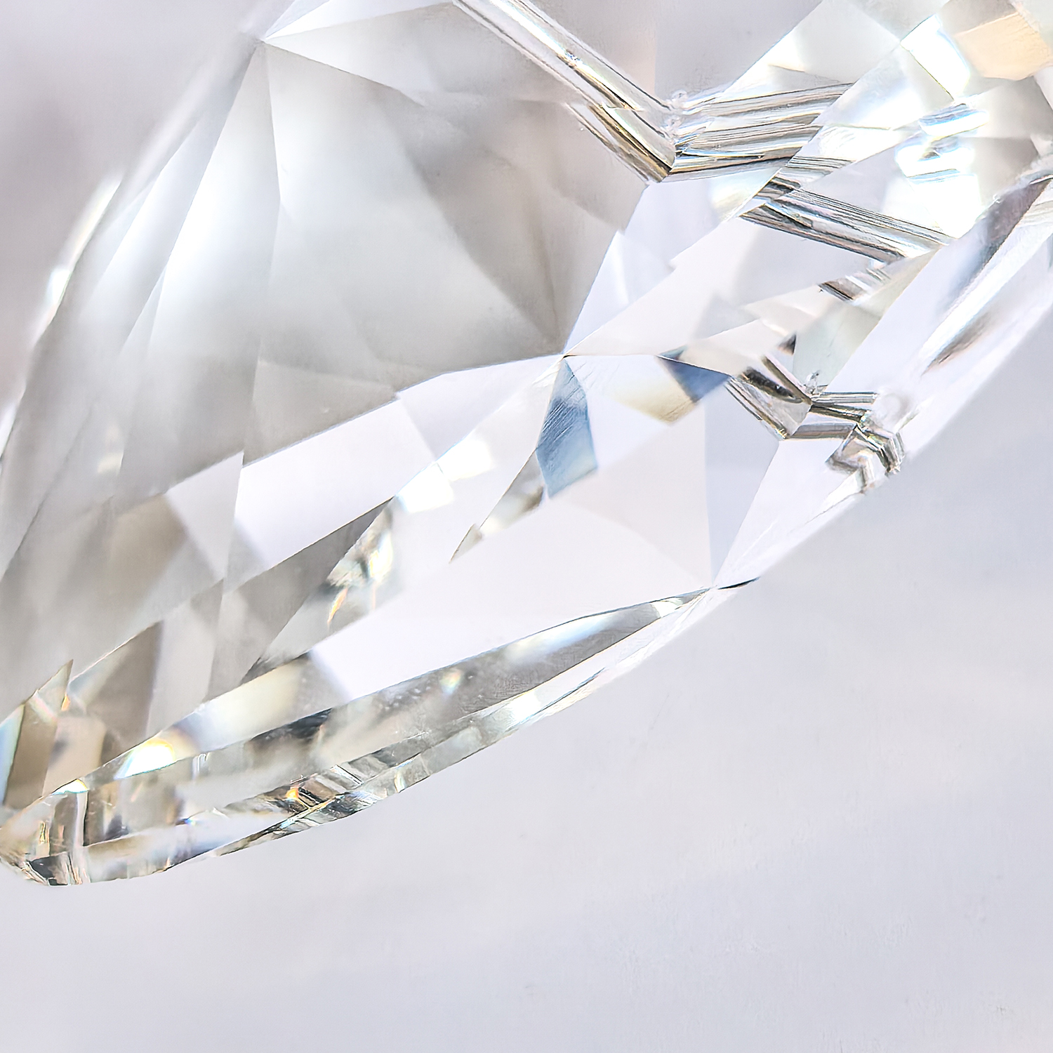 Crystal heart-shape hanging,Crystal decoration,christmas decoriation KMC83004 