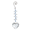 Crystal heart-shape hanging,Crystal decoration,christmas decoriation KMC83003 