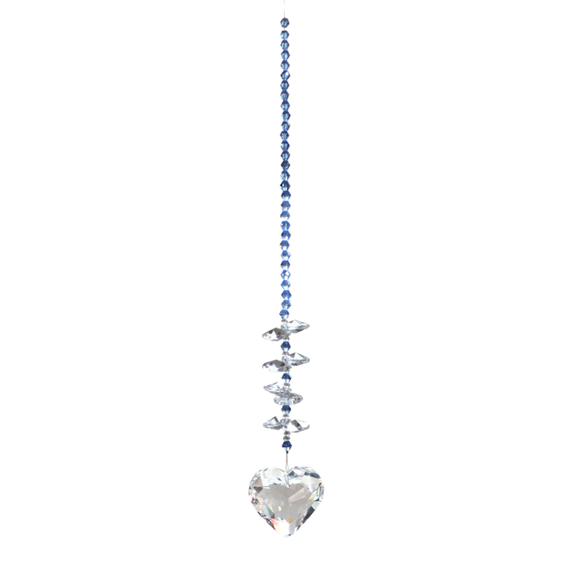Crystal heart-shape hanging,Crystal decoration,christmas decoriation KMC83009 