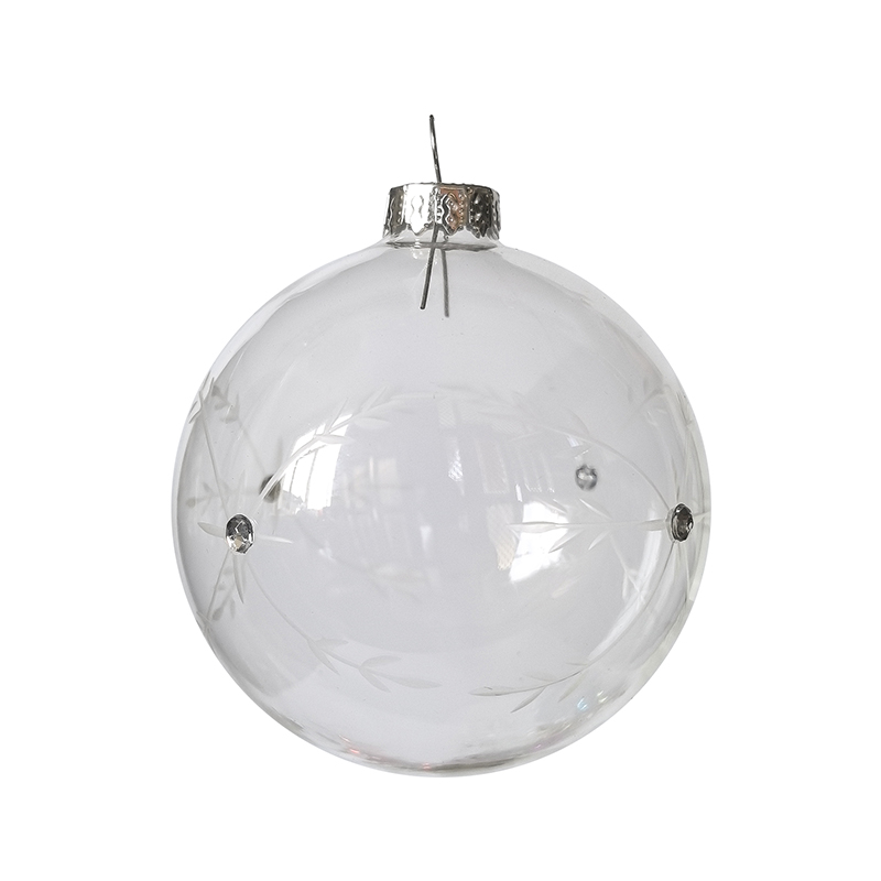 Christmas glass ball, Painted ball, Christmas decoration KMB81025