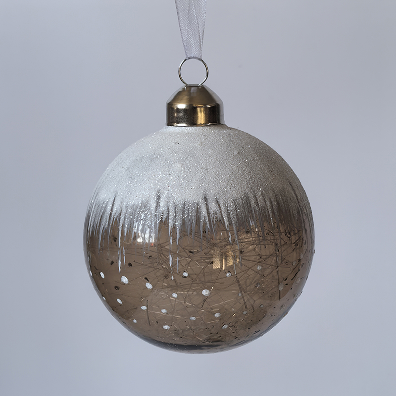 Christmas glass ball, Painted ball, Christmas decoration KMB81031