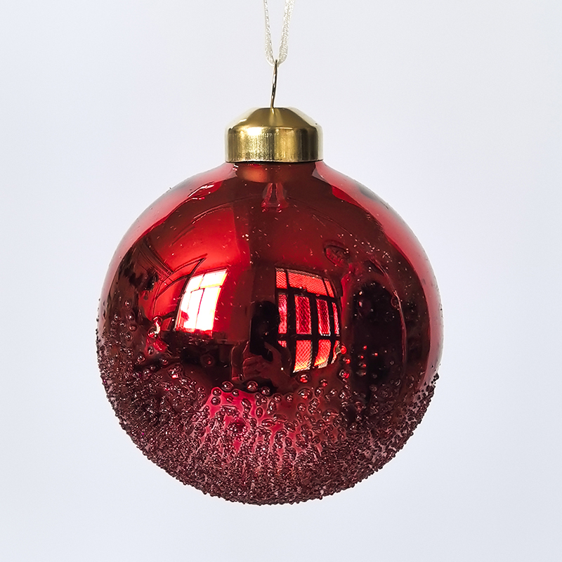Christmas glass ball, Painted ball, Christmas decoration KMB81033