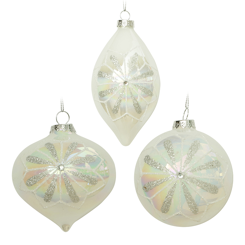 Christmas glass ball, Painted ball, Christmas decoration KMB81017