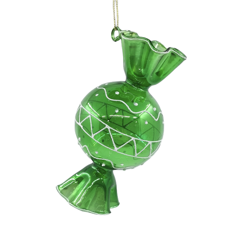 Glass candies ornament, Christmas glass toys, Christmas decoration KMT81087