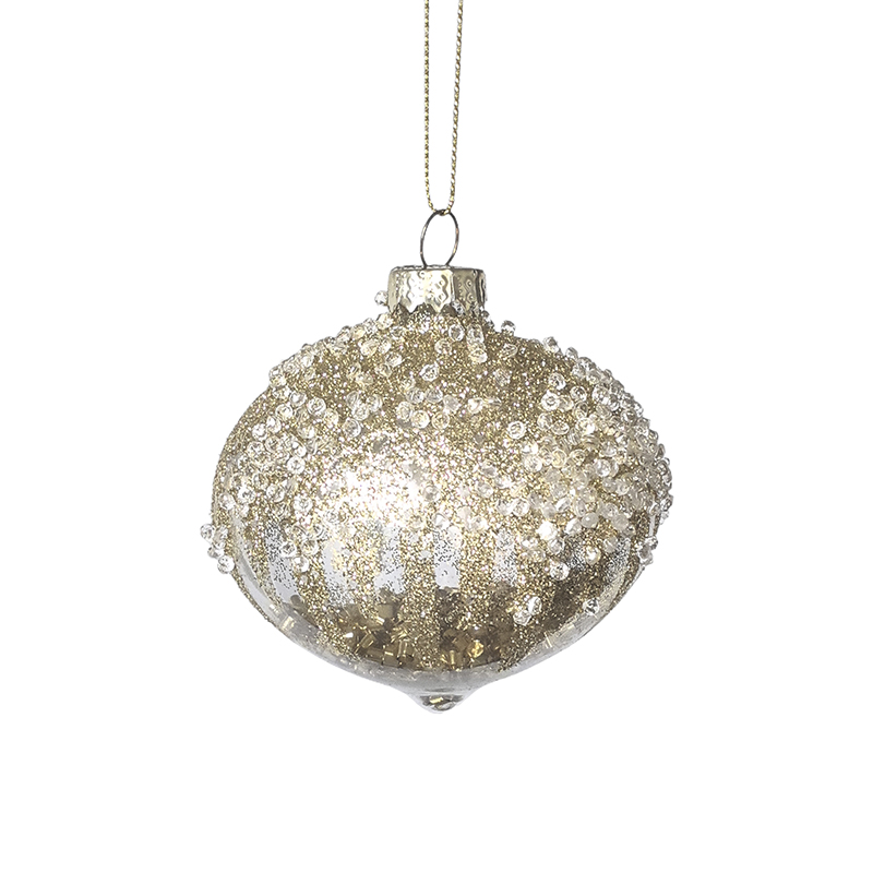 Christmas glass ball, Painted ball, Christmas decoration KMB81014