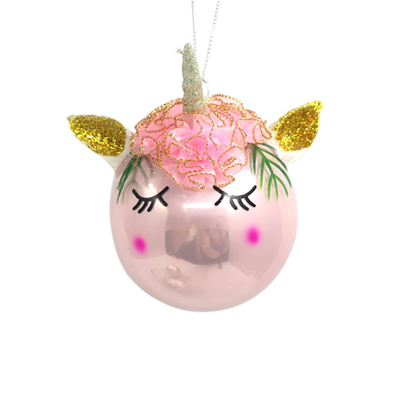 Christmas glass ball, Painted ball, Christmas decoration KMB81013