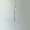 Glass icicle with glitter,Christmas decoration KMI82003
