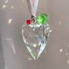 Crystal heart-shape hanging,Crystal decoration,christmas decoriation KMC83006 