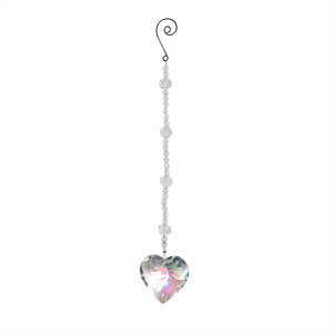 Crystal heart-shape hanging,Crystal decoration,christmas decoriation KMC83005 