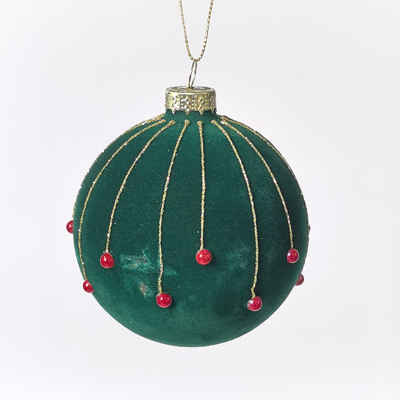 Christmas glass ball, Painted ball, Christmas decoration KMB81019