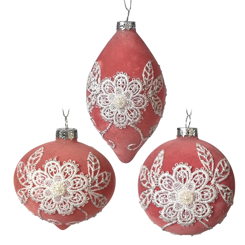 Christmas glass ball, Painted ball, Christmas decoration KMB81045