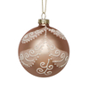 Christmas glass ball, Painted ball, Christmas decoration KMB81050