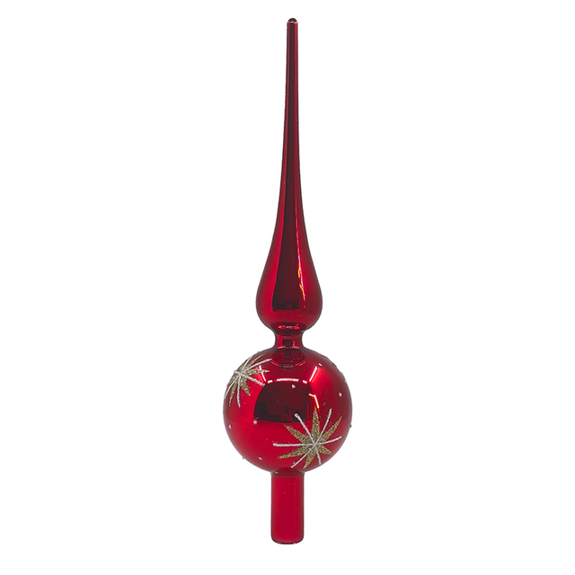 Glass tree top Christmas decoration KMT91025