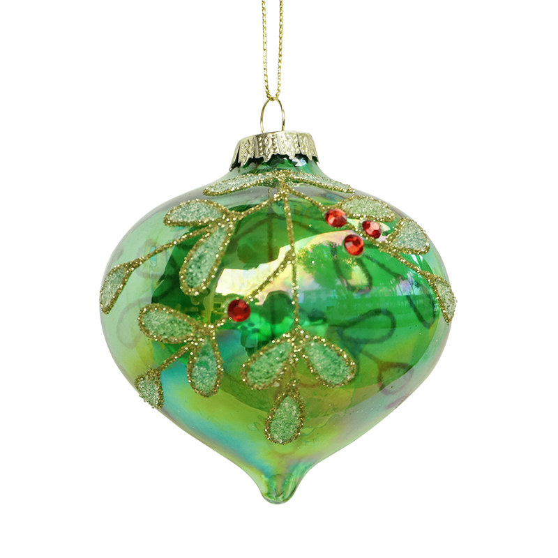 Christmas glass ball, Painted ball, Christmas decoration KMB81016