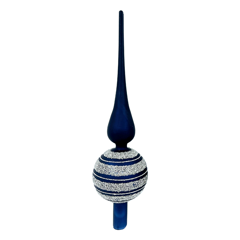 Glass tree top Christmas decoration KMT91009