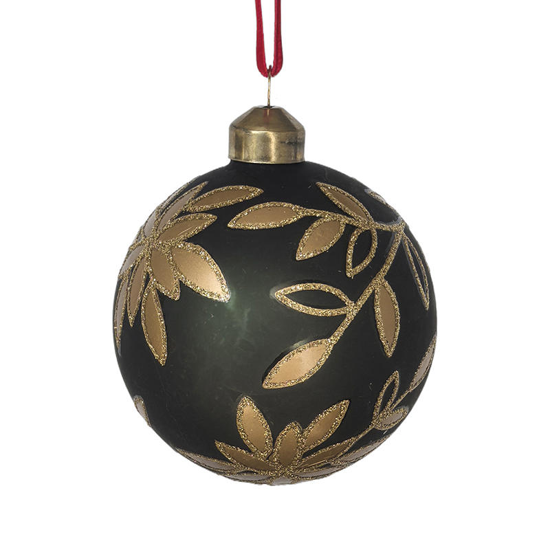 Christmas glass ball, Painted ball, Christmas decoration KMB81009