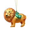 Christmas ornament, glass toy, glass lion,Christmas decoration KMT81039