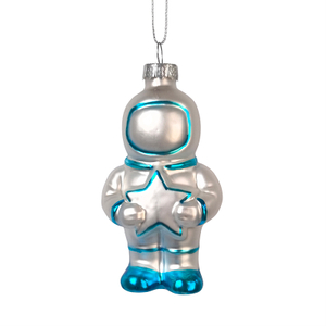 Christmas ornament, glass toy, glass Astronaut toy,Christmas decoration KMT81020