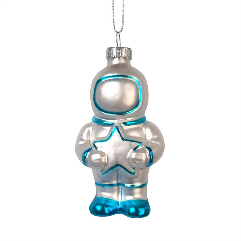 Christmas ornament, glass toy, glass Astronaut toy,Christmas decoration KMT81020