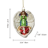Glass Virgin Mary ornament, Christmas glass toys, Christmas decoration KMT81049
