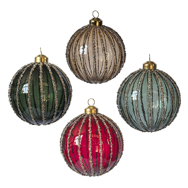 Christmas glass ball, Painted ball, Christmas decoration KMB81032