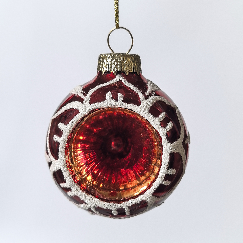 Christmas glass ball, Painted ball, Christmas decoration KMB81020