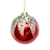 Christmas glass ball, Painted ball, Christmas decoration KMB81055