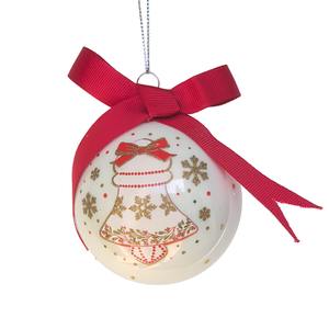 Christmas glass ball, Painted ball, Christmas decoration KMB81057