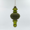 Christmas Special-shaped glass hanging decoration，Christmas decoration KMS60016