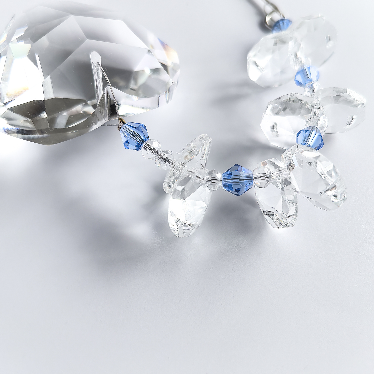 Crystal heart-shape hanging,Crystal decoration,christmas decoriation KMC83003 