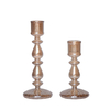 Glass decoration, glass candle holder, glass candlestick KMC60001